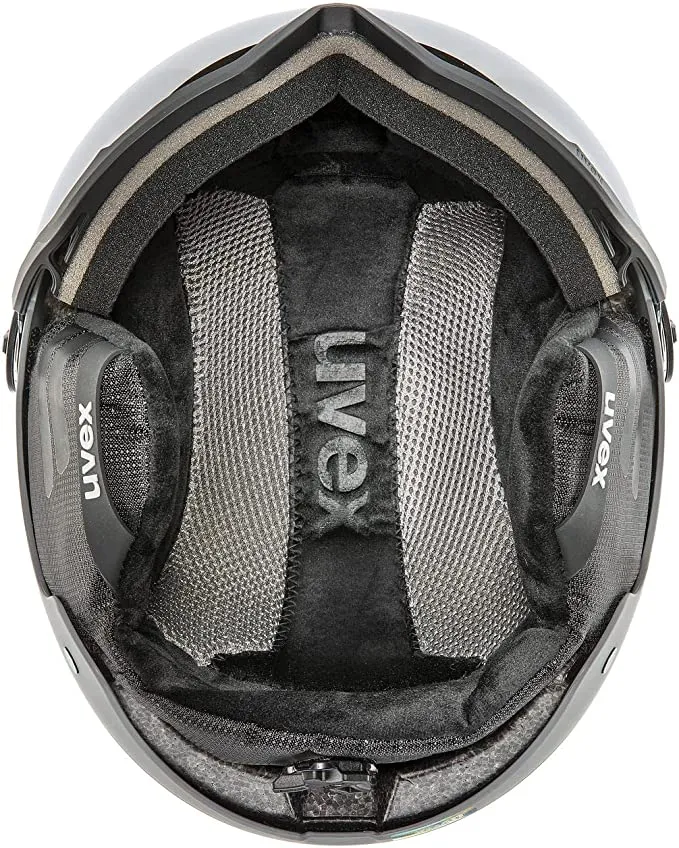 uvex WANTED VISOR Ski-Snowboardhelm glacier-rhino mat Unisex