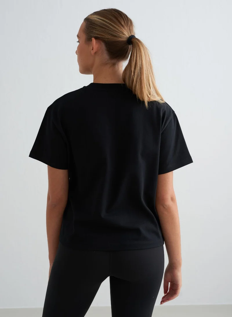 Black Boxy T-shirt