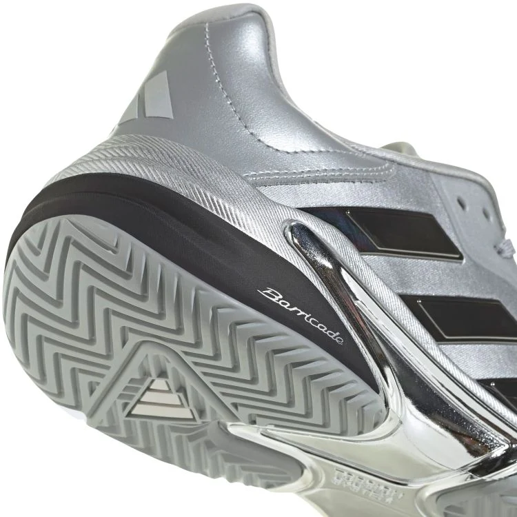 Adidas Tennisschoen Padelschoen Barricade 13 Heren Zilver