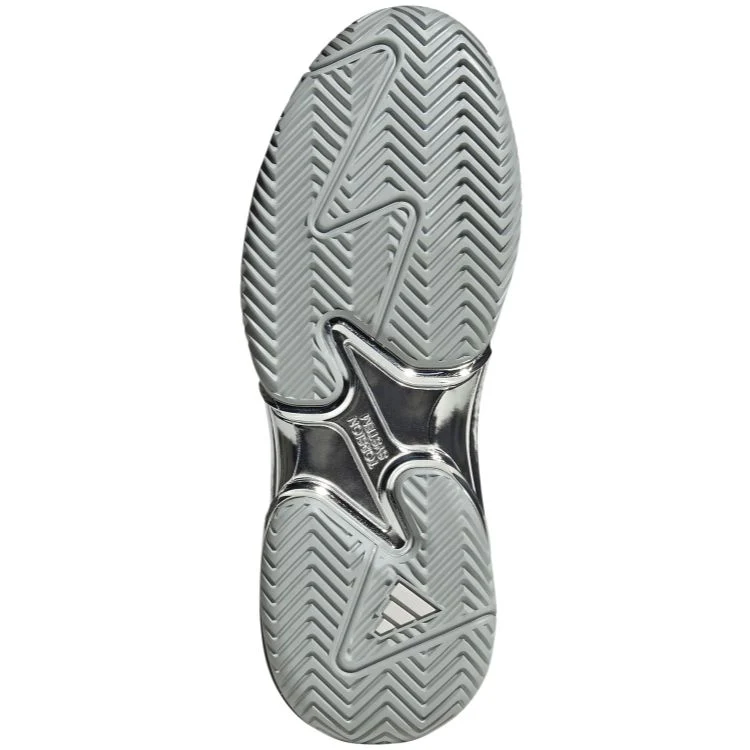 Adidas Tennisschoen Padelschoen Barricade 13 Heren Zilver