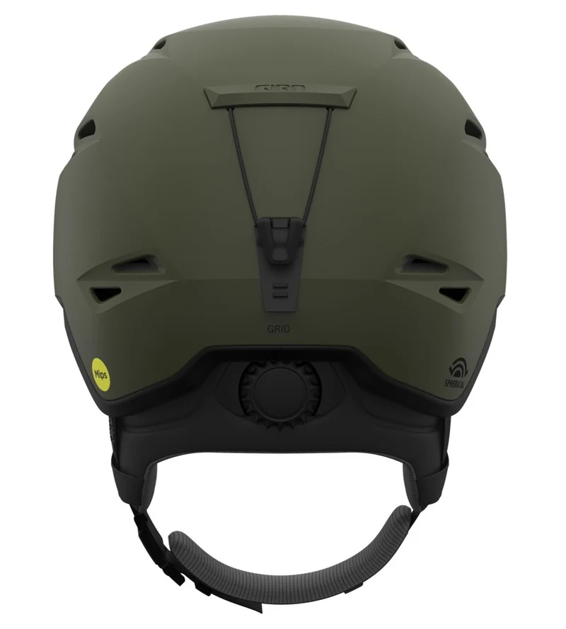 Giro GRID SPHERICAL MIPS Skihelm matte trail green Unisex