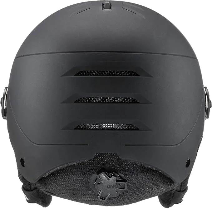 uvex WANTED VISOR Ski-Snowboardhelm black mat Unisex