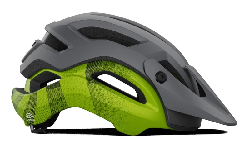Giro MANIFEST SPHERICAL MIPS Fahrradhelm matte met black ano lime Herren
