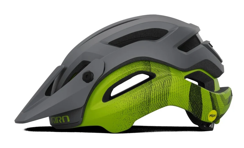 Giro MANIFEST SPHERICAL MIPS Fahrradhelm matte met black ano lime Herren