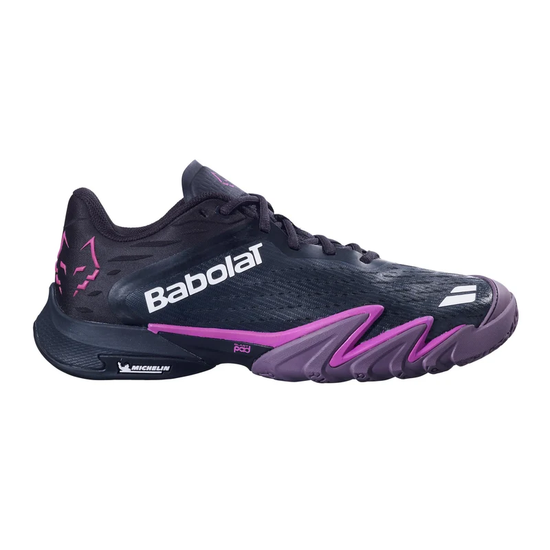 Jet Premura Lebron Padelschuh Herren - schwarz, lila