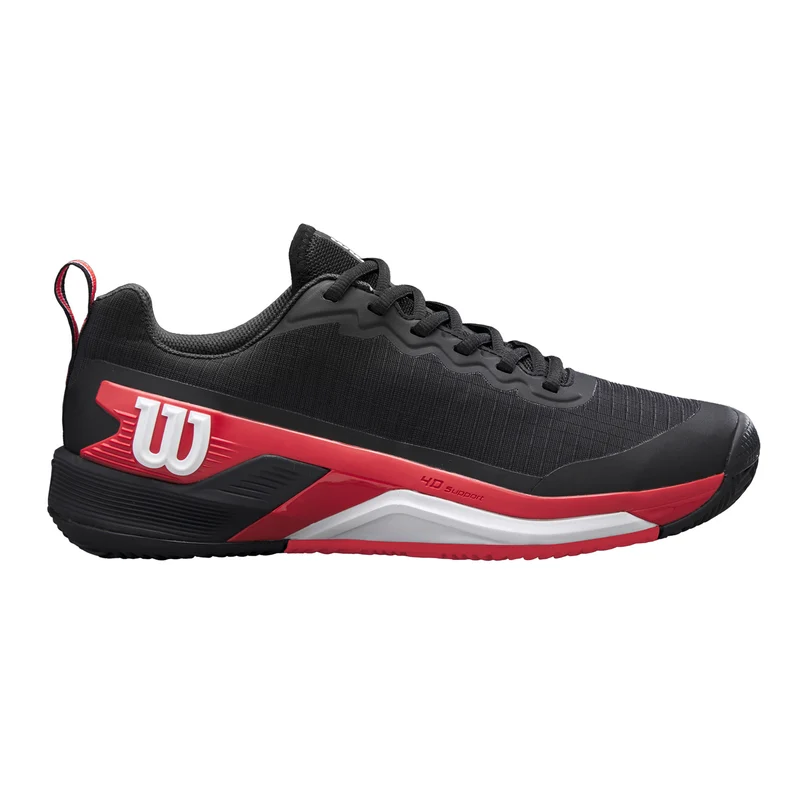 Rush Pro 4.5 Sandplatzschuh Herren - schwarz, rot