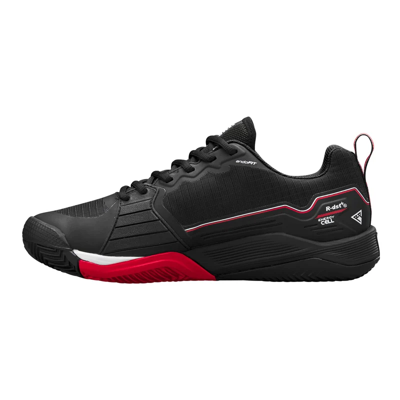 Rush Pro 4.5 Sandplatzschuh Herren - schwarz, rot