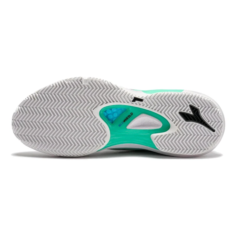 Speed Blushield Fly 5 Sandplatzschuh Herren-petrol, schwarz