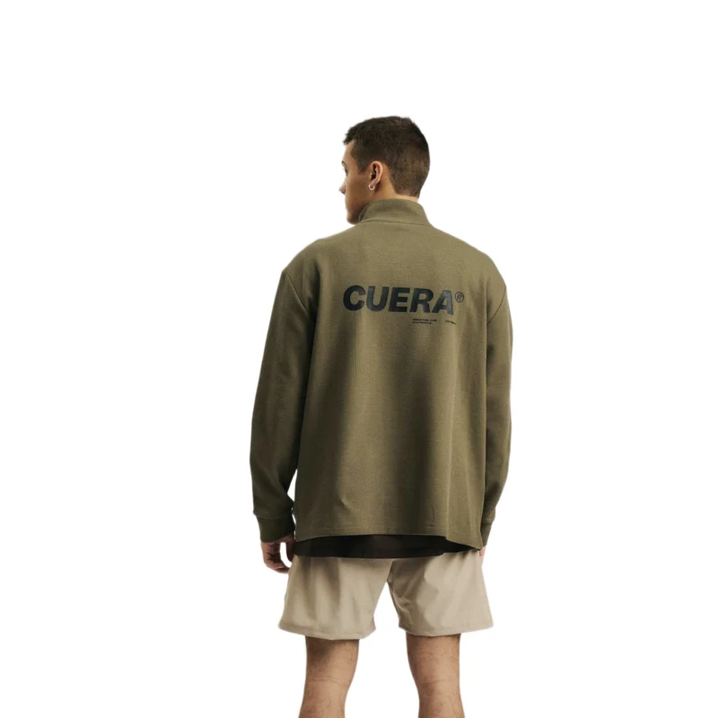 Cuera Active Structure Half Zip Army