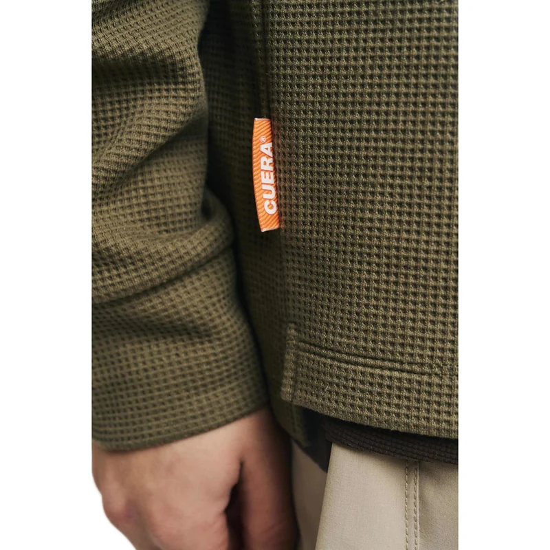 Cuera Active Structure Half Zip Army
