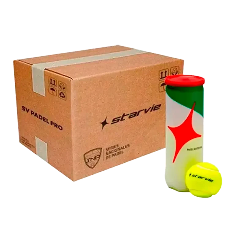 Cajón Pelotas Starvie Padel Master (Pack x24)