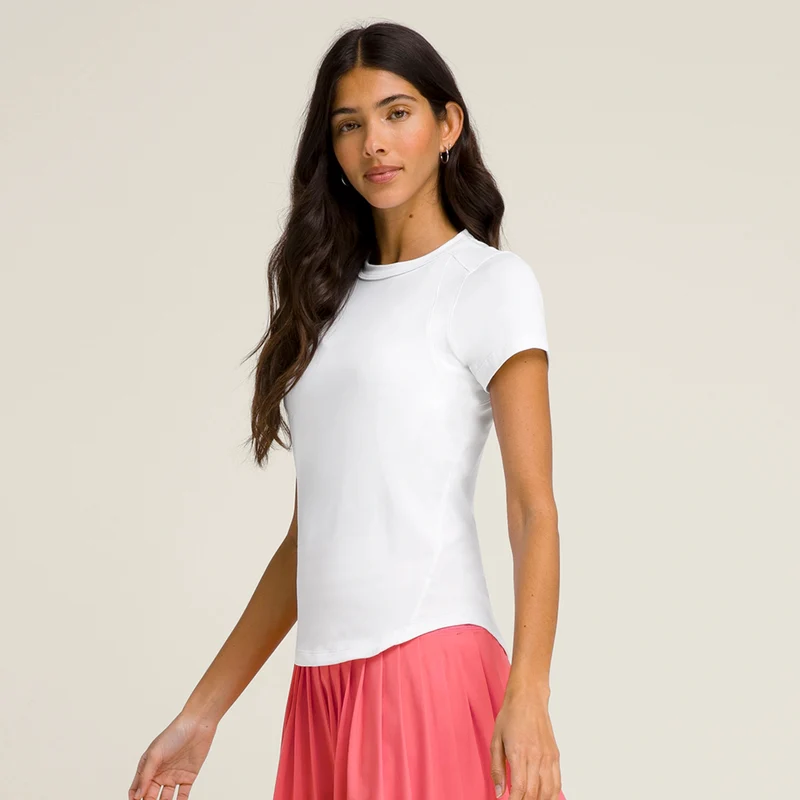 All Day T-Shirt Damen-Weiß