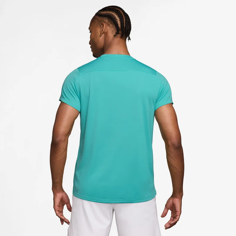 Court Victory Dry T-Shirt Herren - türkis, weiß