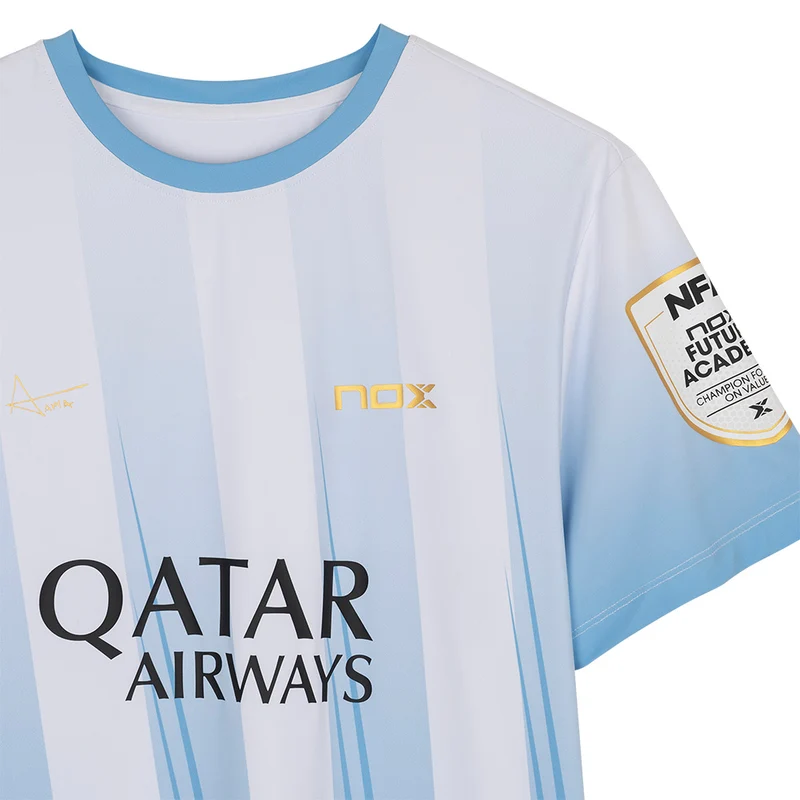 NOX AT10 Light Blue AGUSTIN TAPIA 2026 (Camiseta Oficial)