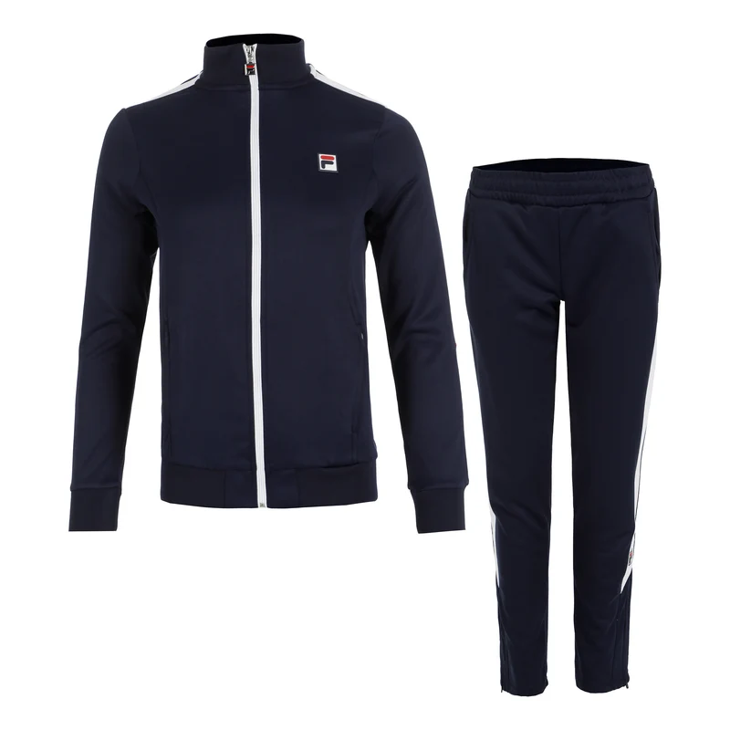 Tracksuit Manuela Trainingsanzug Damen - dunkelblau, weiß
