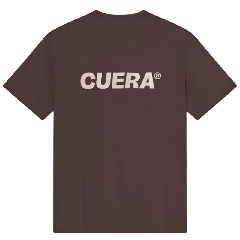 Cuera Oncourt Airy Logo T-Shirt Dark Brown