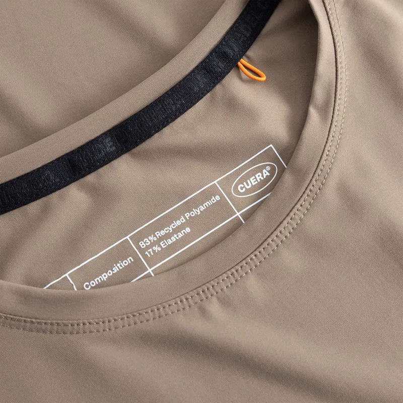 Cuera Oncourt Airy Logo T-Shirt Walnut