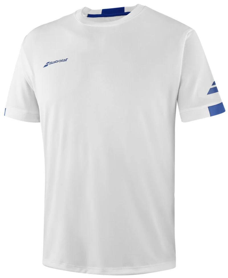Babolat Play Crew Neck Tee (Men, White)