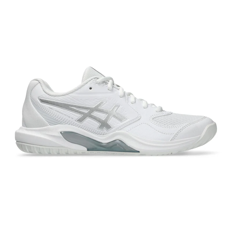Gel-Dedicate 9 Allcourtschuh Damen - weiß, silber