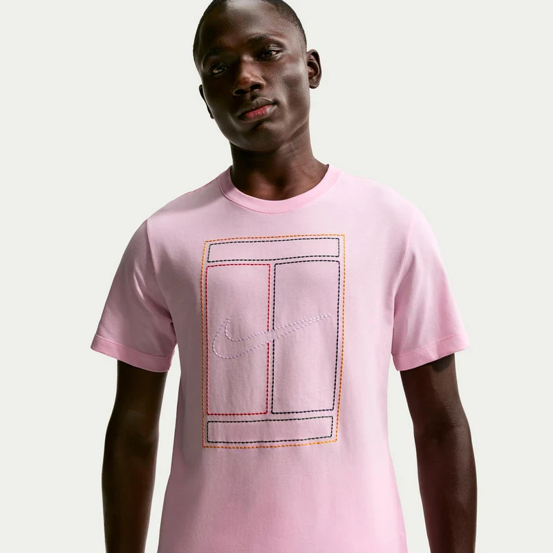 Court Heritage T-Shirt Herren-rosa