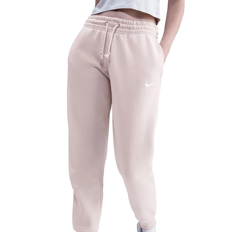 Phoenix Fleece Mid Rise Trainingshose Damen-altrosa