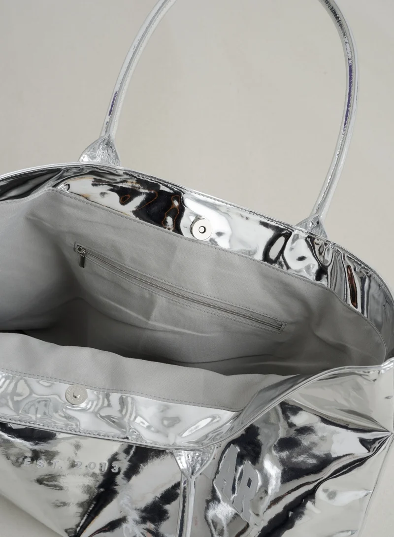 Chrome Tote Bag