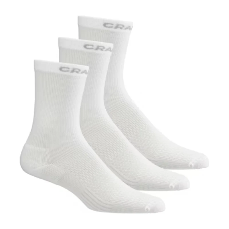 Craft Sport Sokken Active High Unisex Wit 3-Pack