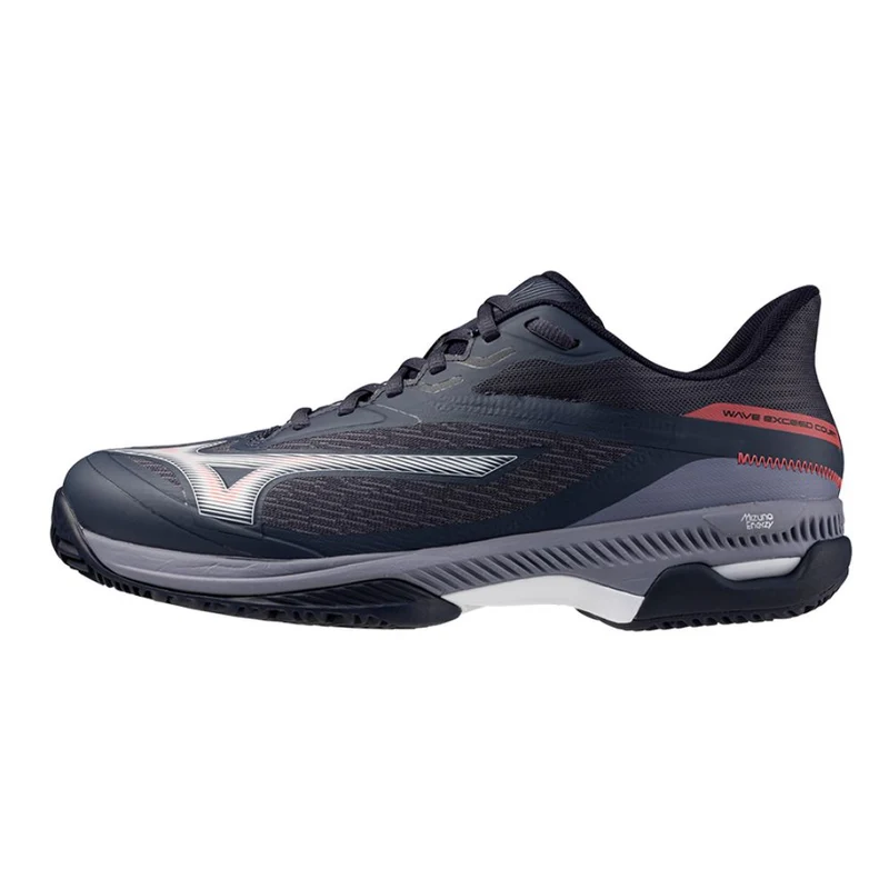 Mizuno Tennisschoen Padelschoen Wave Exceed Court CC Heren Grijs