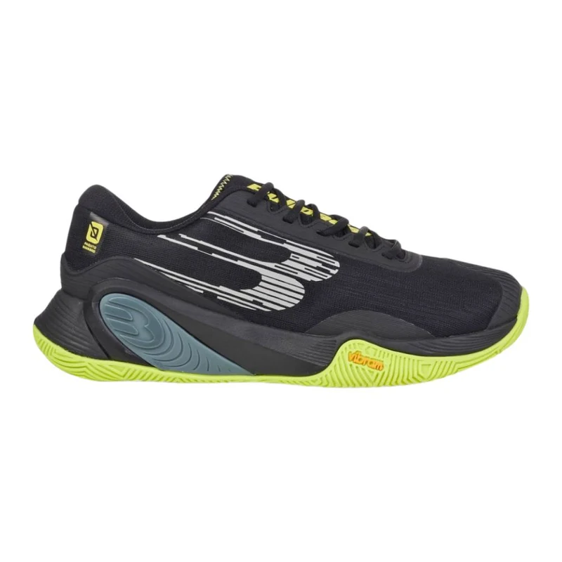 Bullpadel Padelschoen Hack Vibram 25i Heren Zwart