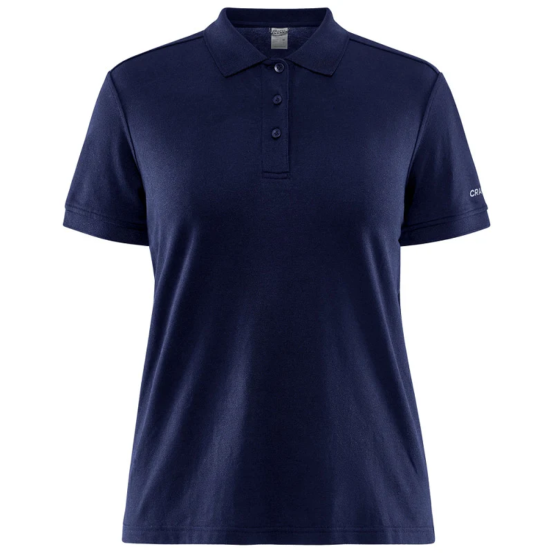 Craft Poloshirt Core Blend Dames Navy