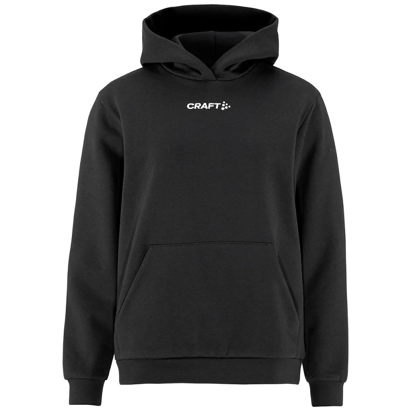 Craft Hoodie Community 2.0 Logo Dames Zwart