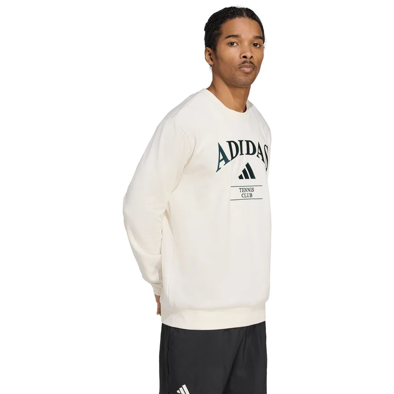 Adidas Trui Graphic Crew Wit