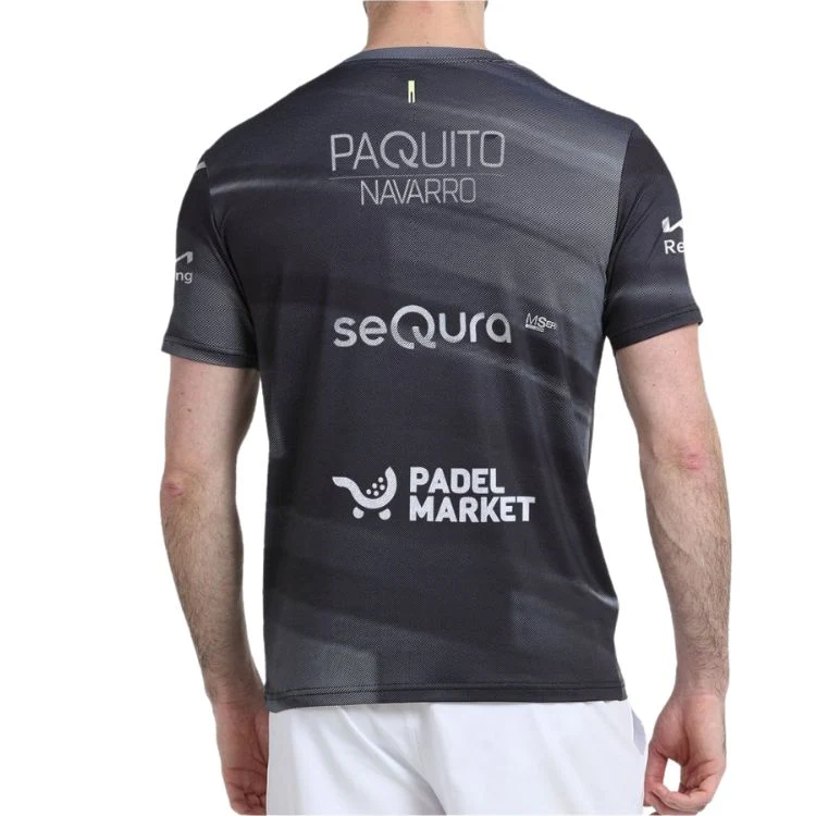 Bullpadel Shirt Adula PN Junior Zwart