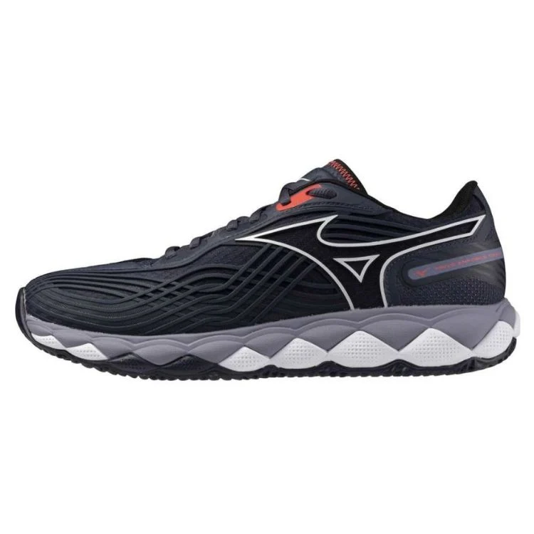 Mizuno Tennisschoen Padelschoen Wave Enforce Tour 2 CC Heren Blauw Wit