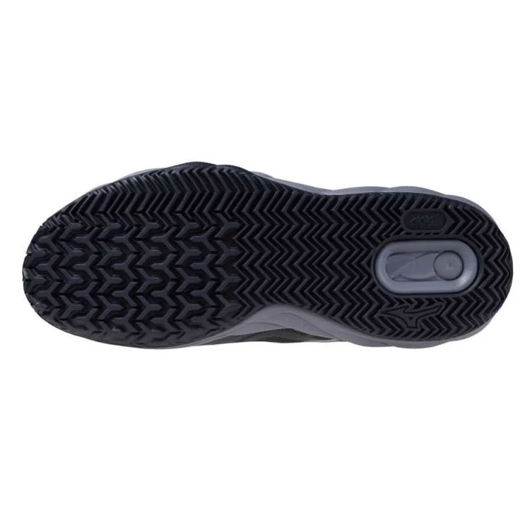 Mizuno Tennisschoen Padelschoen Wave Enforce Court CC Heren Antraciet
