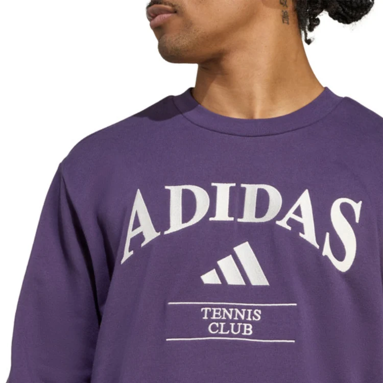Adidas Trui Graphic Crew Paars