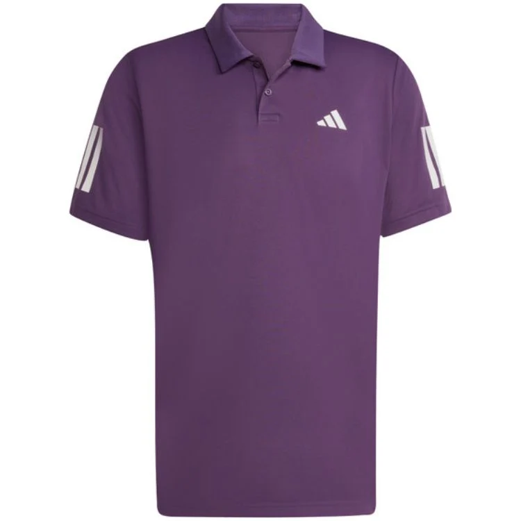 Adidas Club 3-Stripe Polo Shirt Paars