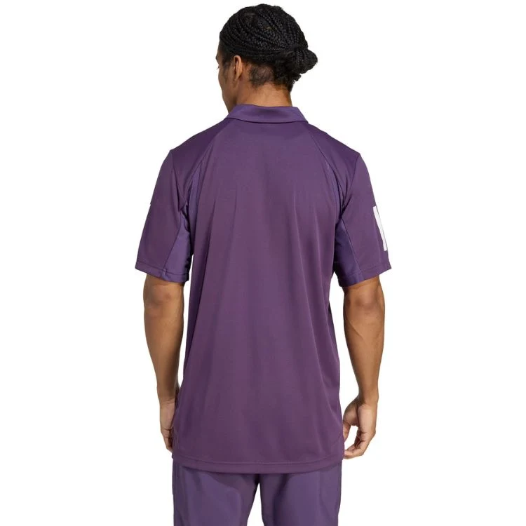 Adidas Club 3-Stripe Polo Shirt Paars