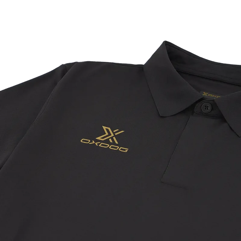 Polo Oxdog Delta Negro/Oro