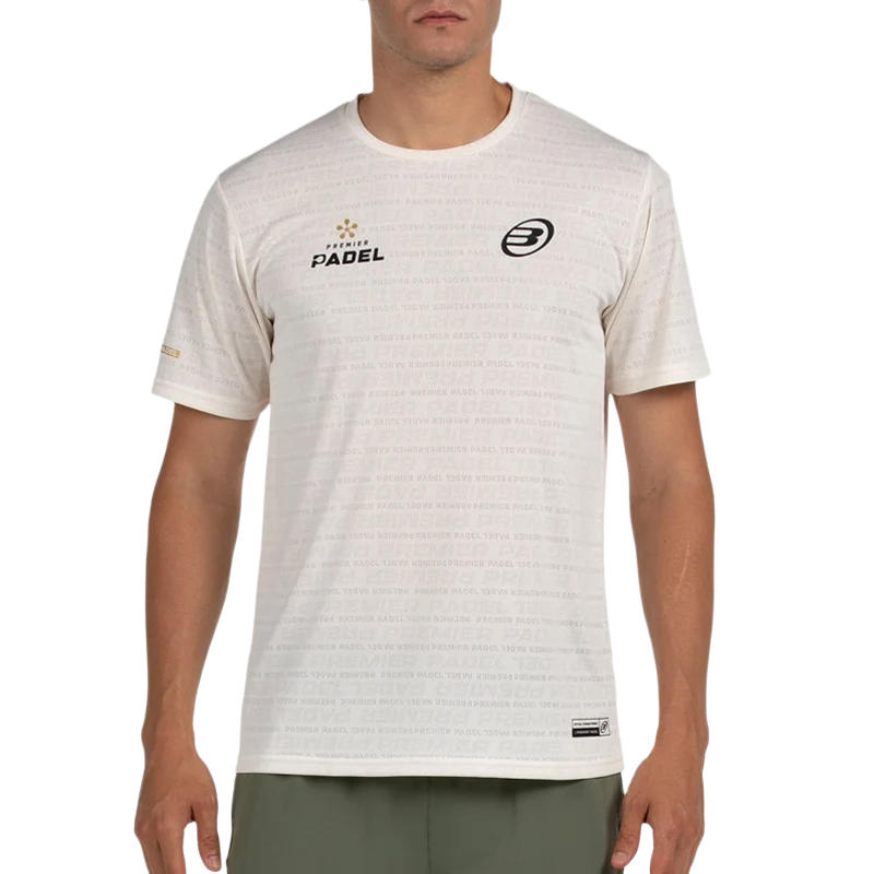 Camiseta Bullpadel Prilep Premier Padel Crudo