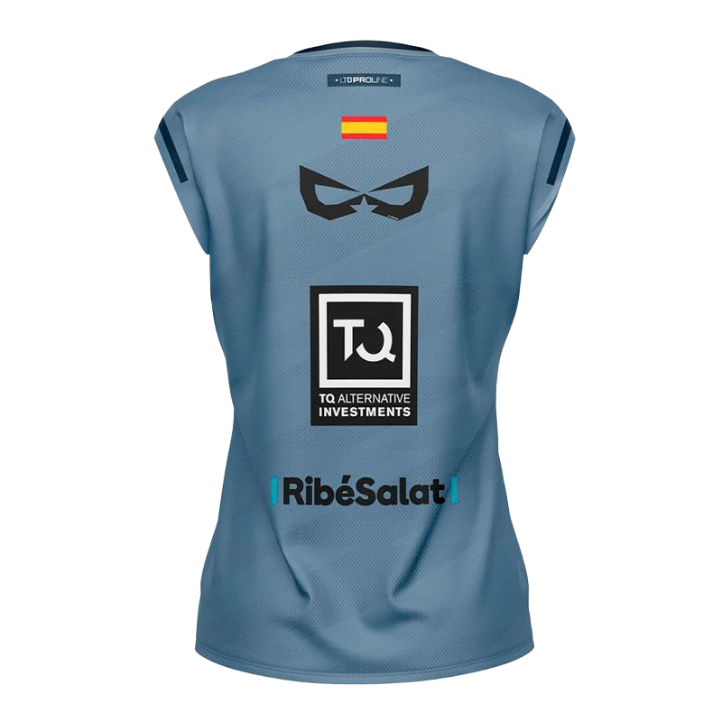 Camiseta Bullpadel Pinatar Claudia Fernandez Azul Atomico Vigore 2026