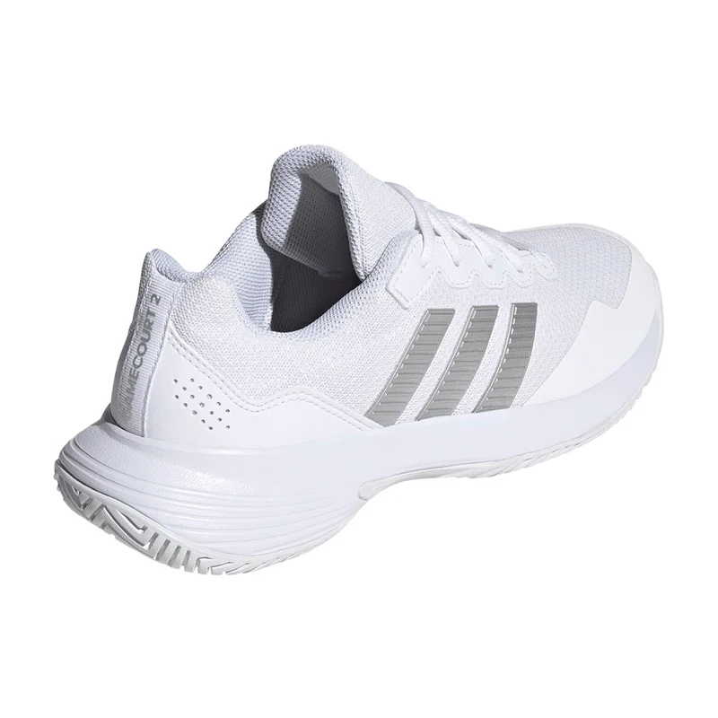 ADIDAS GAMECOURT 2 W White/Silver SS26 (Zapatillas)
