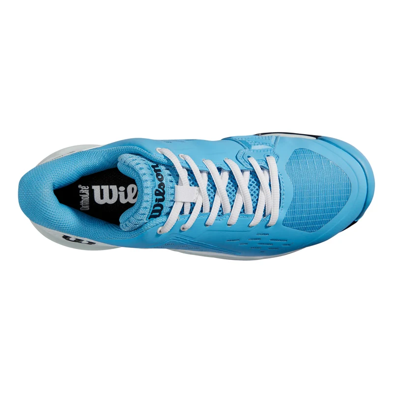 Rush Pro Ace Sandplatzschuh Damen - hellblau, weiß