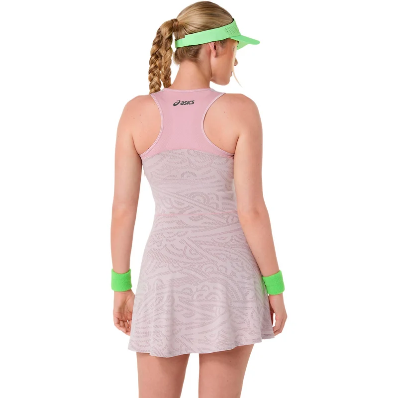 Match Jacquard Kleid Damen-mauve