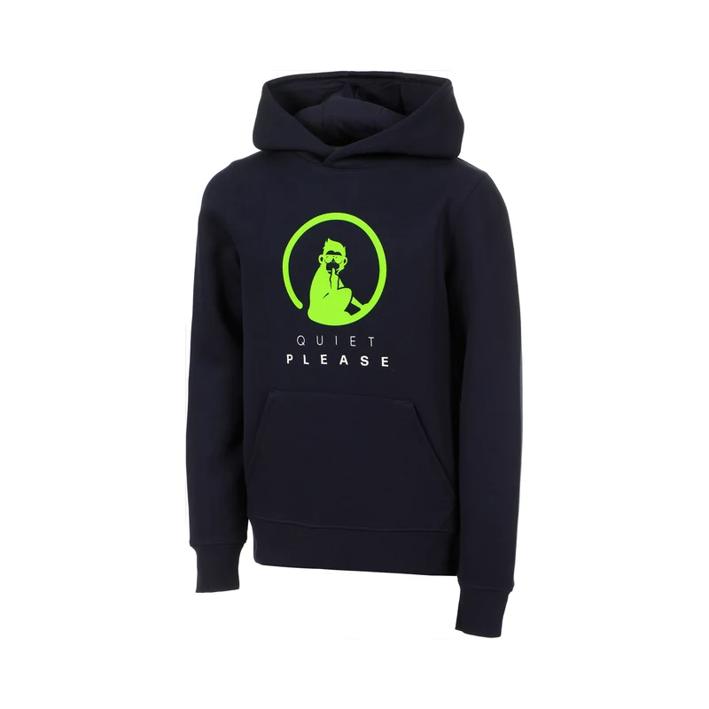 Wild Advantage Logo Hoody Jungen-Dunkelblau,Neongrün