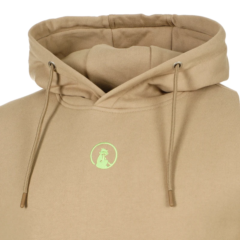 Wild Collage Hoody Herren-Beige,Mehrfarbig