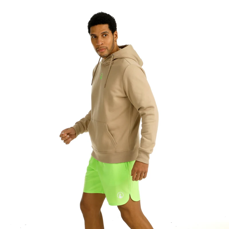 Wild Collage Hoody Herren-Beige,Mehrfarbig