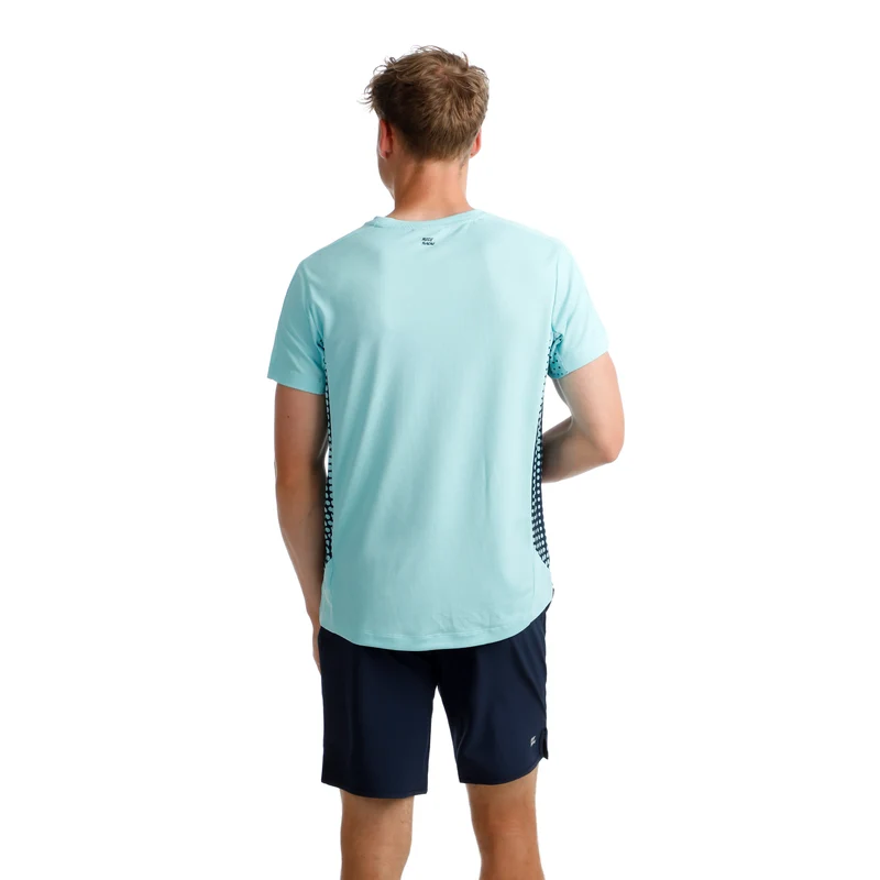 Spectrum T-Shirt Herren-Hellblau,Dunkelblau