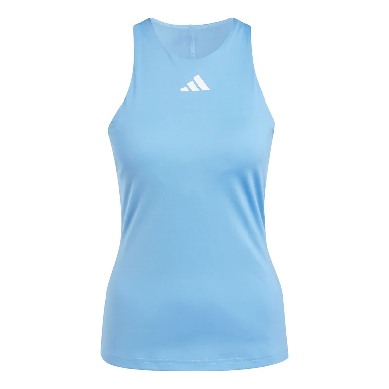 Y- Tank-Top Damen-Hellblau,Weiß