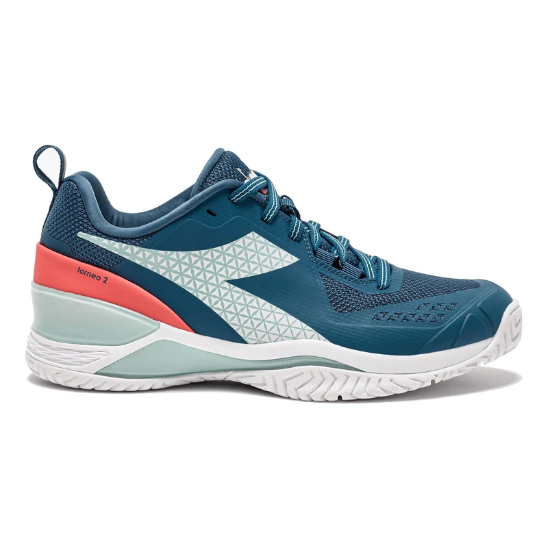 Blushield Torneo 2 Allcourtschuh Damen-Petrol,Mint